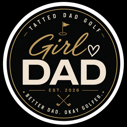'Girl Dad' Vinyl Sticker