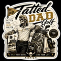 TDG Tatted Skeleton Vinyl Sticker