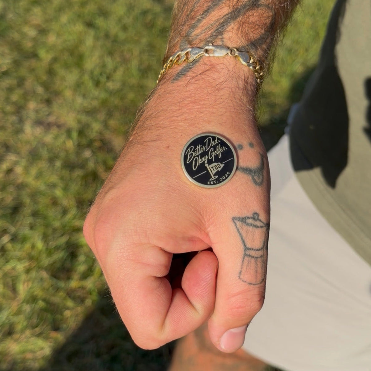 Better Dad Ball Marker (Magnetic + Hat Clip Included)