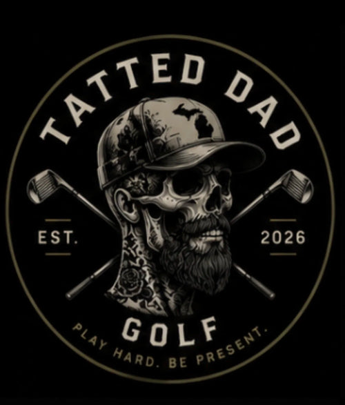 Michigan Hat Bearded Man Vinyl Sticker