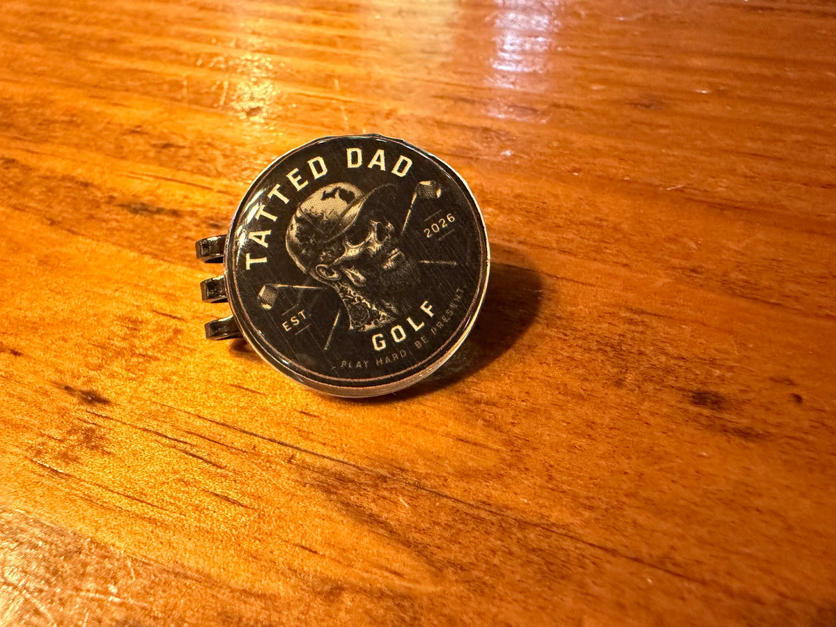 Bearded Skeleton Magnetic Ball Marker